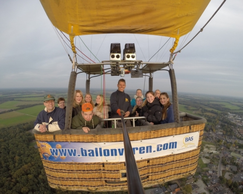 Prive ballonvaart Schoonoord naar Beilen